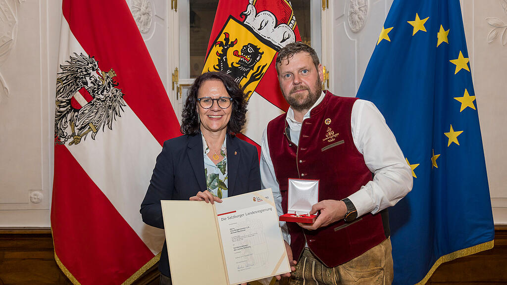 Land Salzburg zeichnet engagierte Personen aus