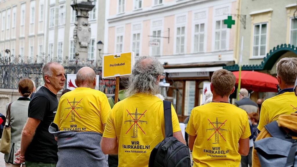 Salzburg fairantworten: Demo gegen Flächenverbrauch
