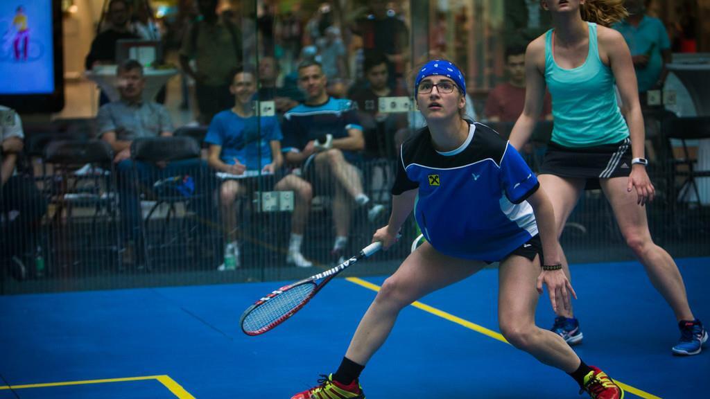 Squash im Europark