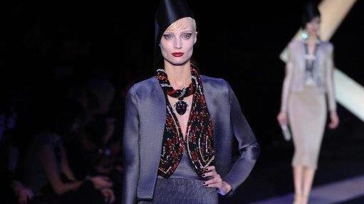 Pariser Haute Couture: Giorgio Armani Frühjahr/ Sommer 2013