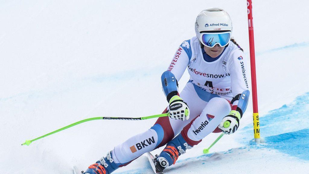 Alpine Kombination: Super-G in Lenzerheide