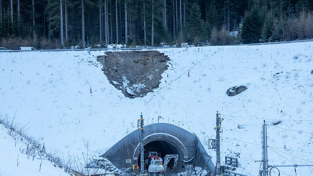 Einsturz im ÖBB-Tauerntunnel