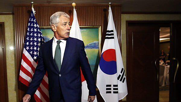 US-Außenminister Chuck Hagel in Singapur