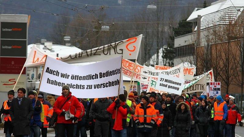 Großdemo der Beamten
