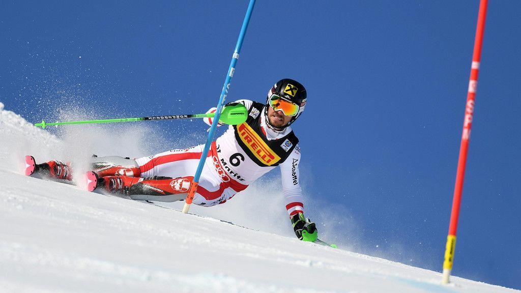 Slalom in St. Moritz