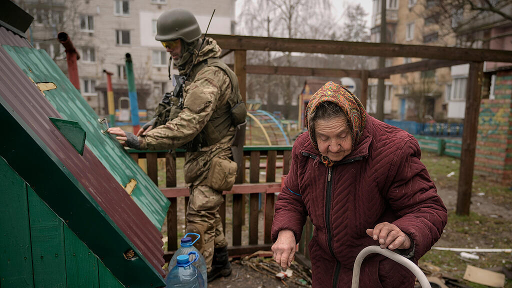 Mariupol, 1. April