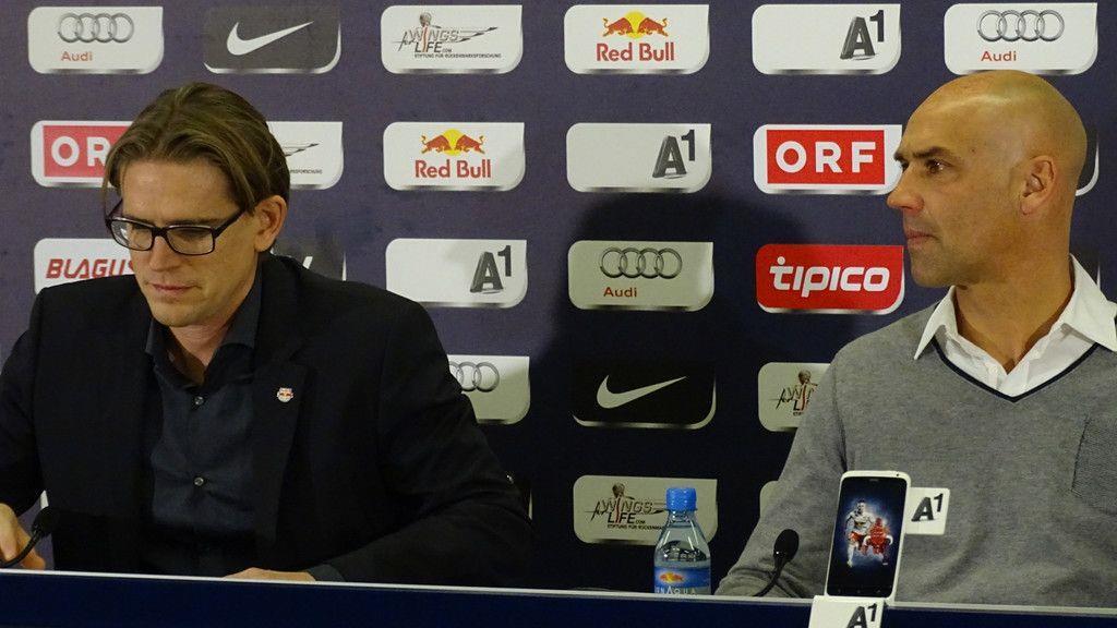 Red Bull Salzburg trennt sich von Zeidler - Pressekonferenz