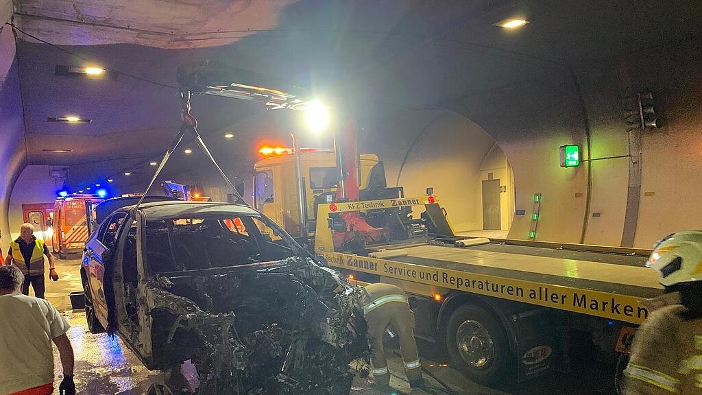 Pkw-Brand Katschbergtunnel