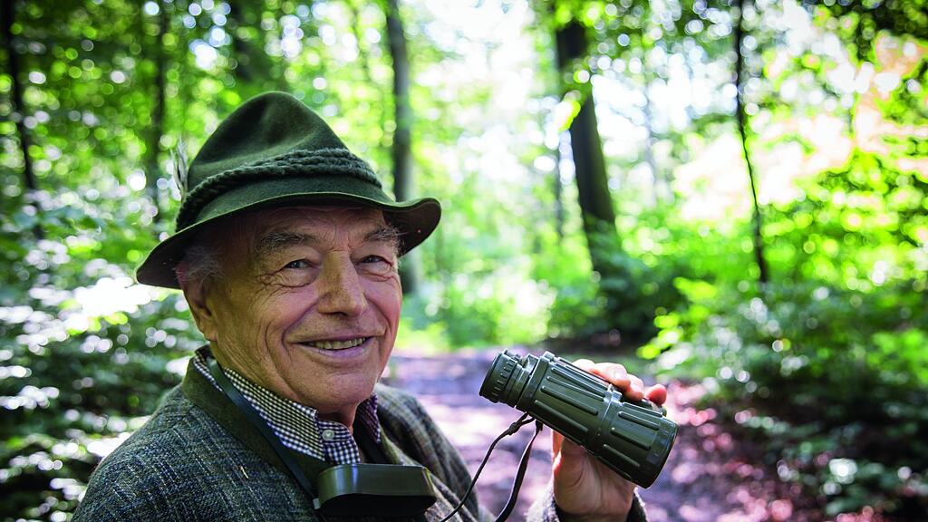 Stadtjäger Josef Wiesner - hier in "seinem" Revier am Kapuzinerberg - ist mit 82 Jahren in Salzburg gestorben.
