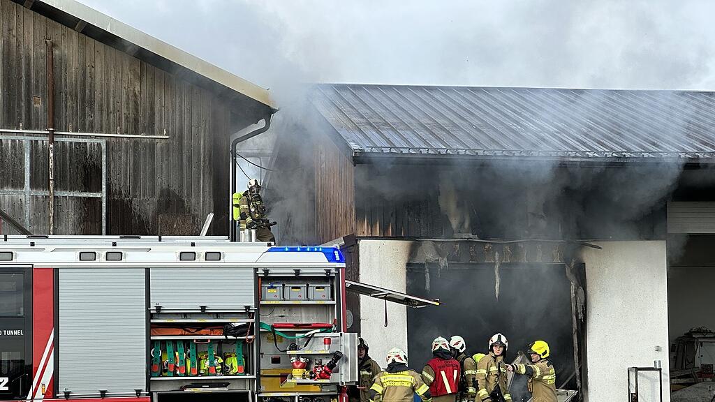 Garagenbrand Straßwalchen