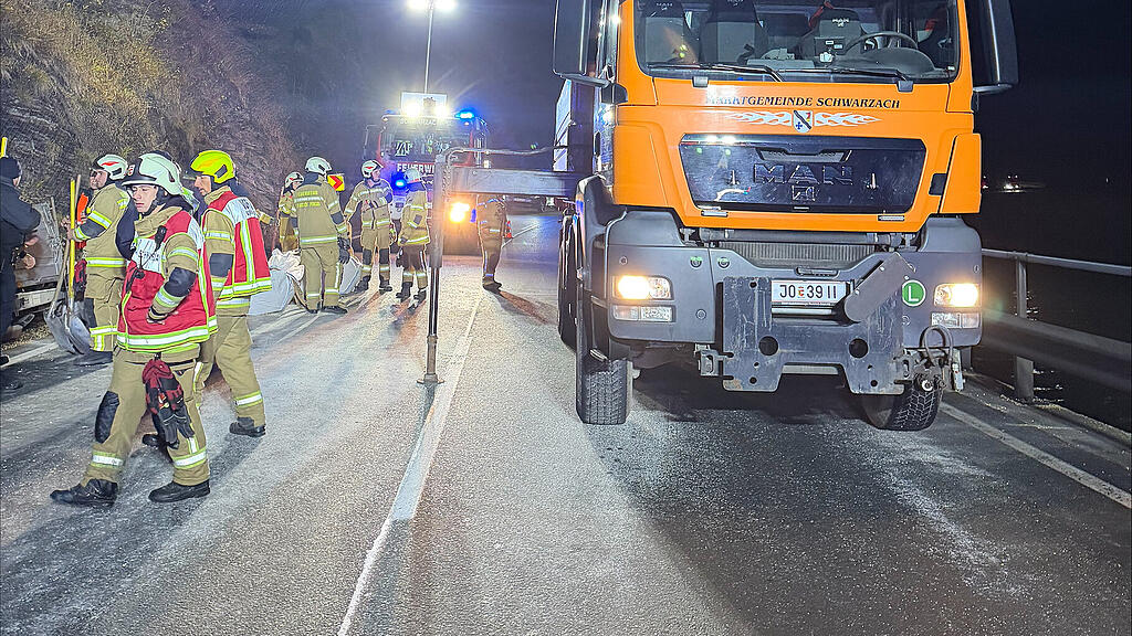 Verkehrsunfall auf B311 in Schwarzach