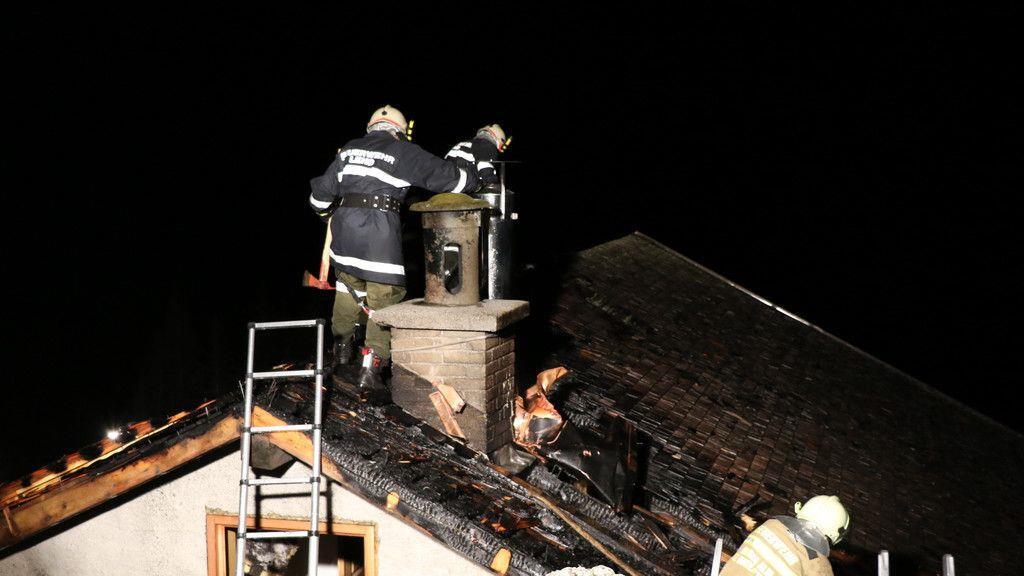 Großeinsatz in Dienten