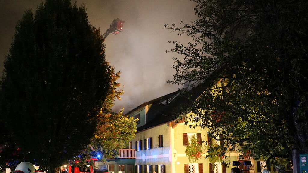 Großbrand Pfongau