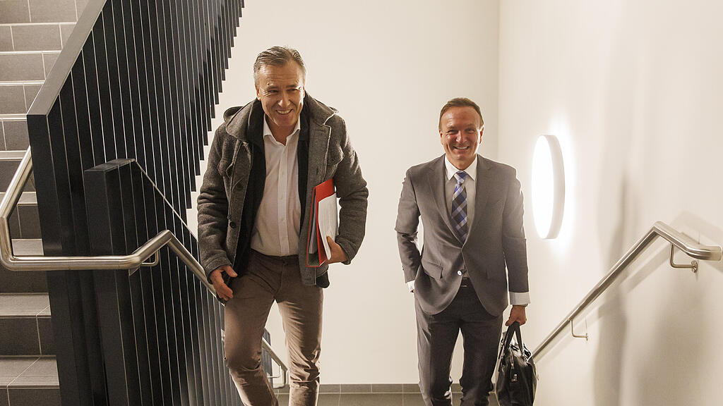 ÖFB Sitzung zum neuen Präsidenten