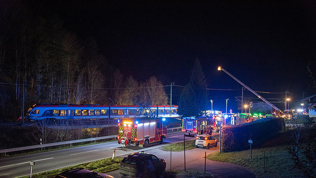 Pkw vs Zug in Bischofswiesen