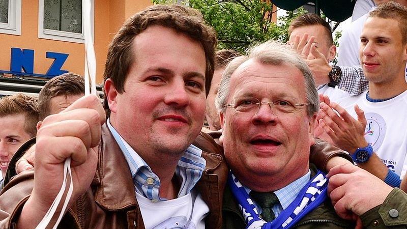 Aufstiegsparty in Grödig
