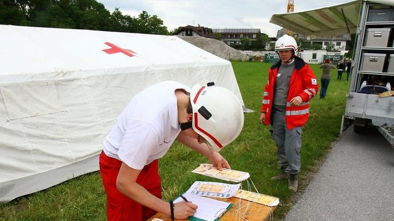Großübung in Elsbethen