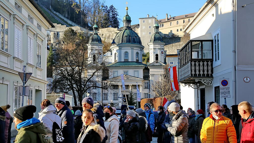 MFG-Kundgebung in Salzburg