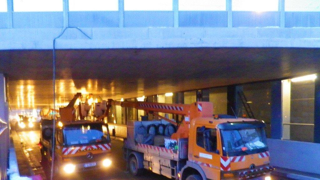 Letzte Arbeiten am Nelböckviadukt
