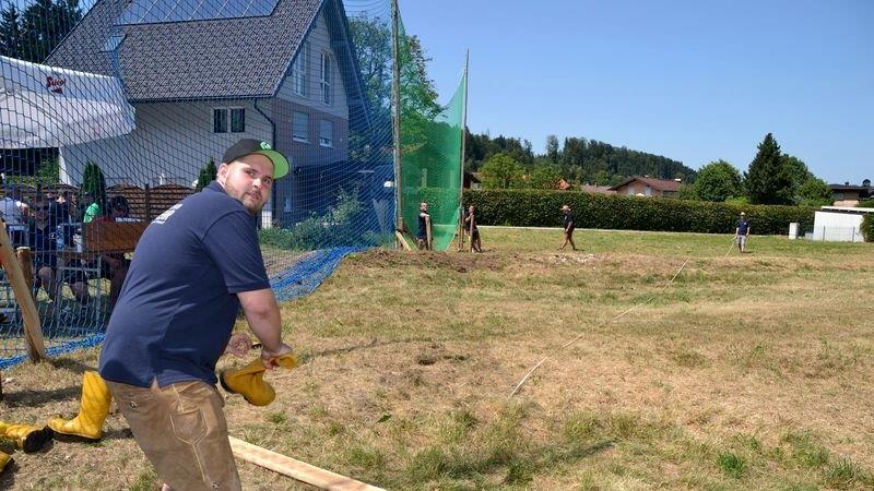 Stiefelweitwurf in Fürstenbrunn