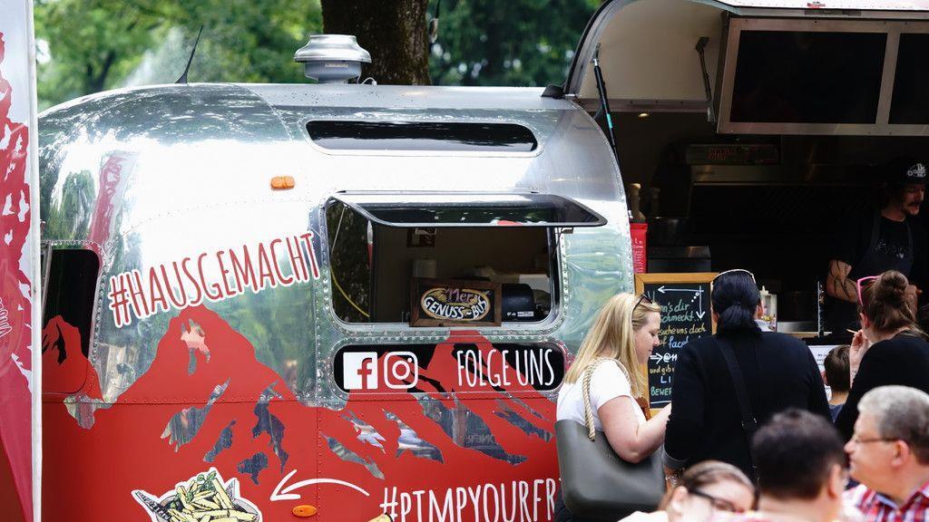 Street Food Festival im Volksgarten