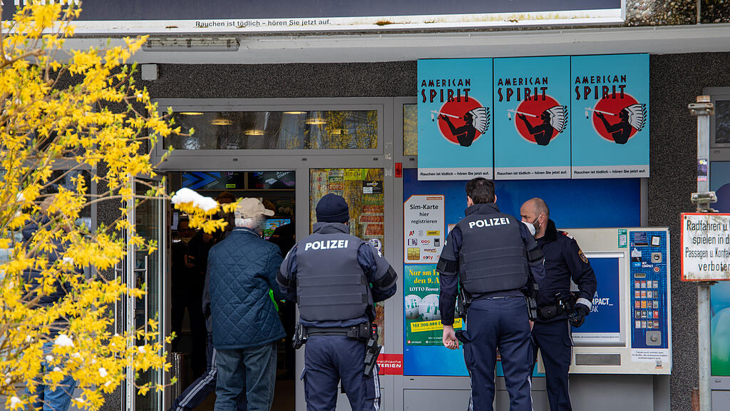 Überfall auf Trafik in Itzling