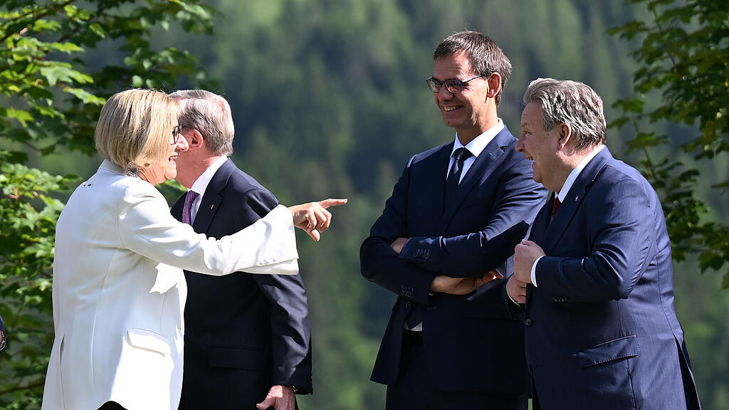 Landeshauptleutetreffen in Leogang: Freitag