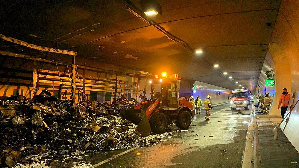 Tauerntunnel, Unfall