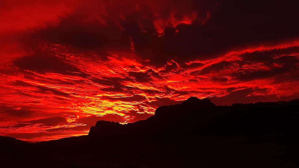 Himmel über Salzburg