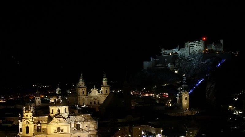 Salzburg bei Nacht