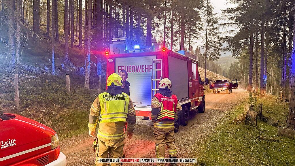 Waldbrand-Alarm Tamsweg