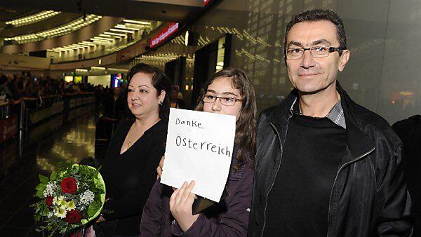 Die ersten syrischen Flüchtlinge in Österreich