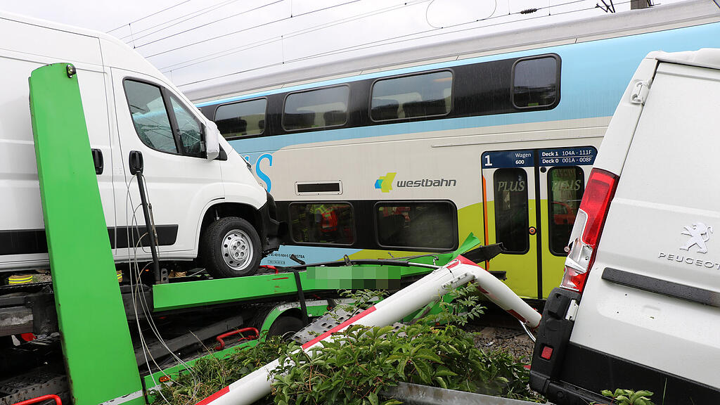 Zug vs. Lkw Seekirchen