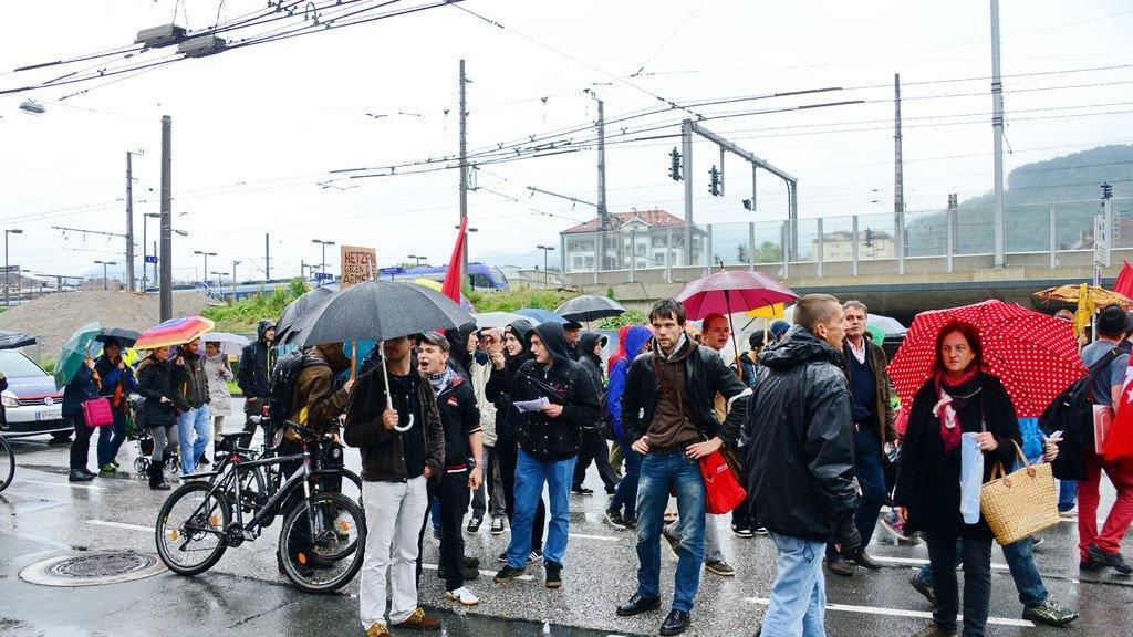 Protestmarsch in Salzburg II