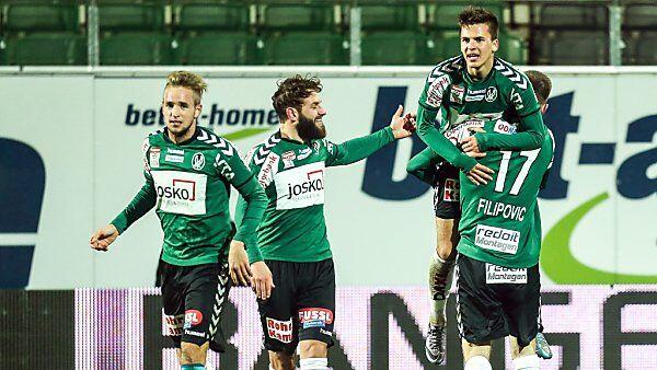 SV Ried siegte mit 4:2 über die Austria