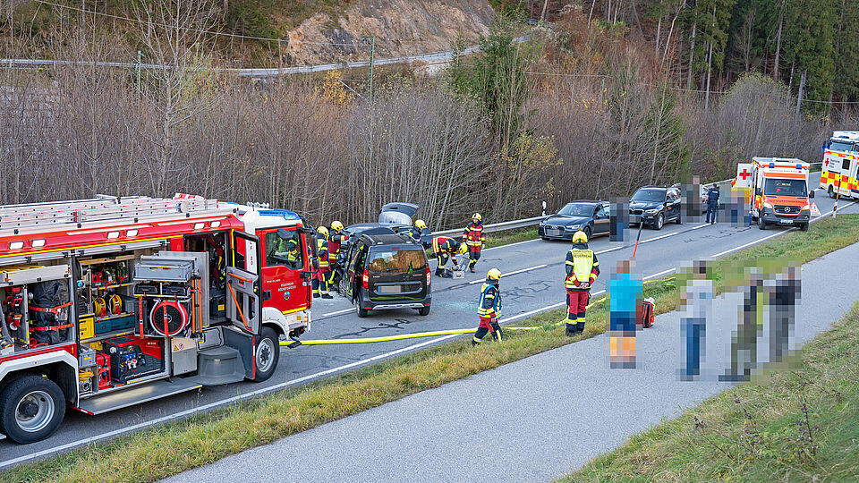 Zwei Schwerverletzte bei Crash in Bischofswiesen