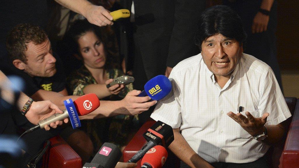 Morales in Wien: PK mit Heinz Fischer