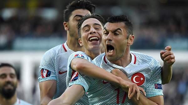 Die türkischen Spieler dürfen hoffen