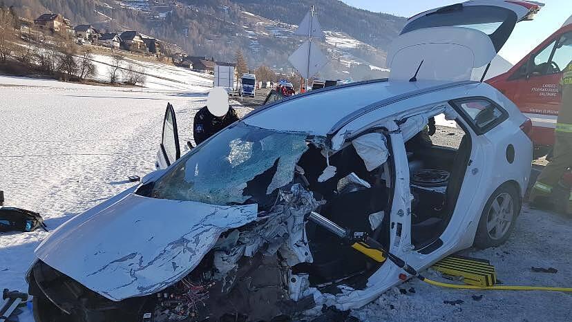 Frontalcrash B99 St. Michael im Lungau
