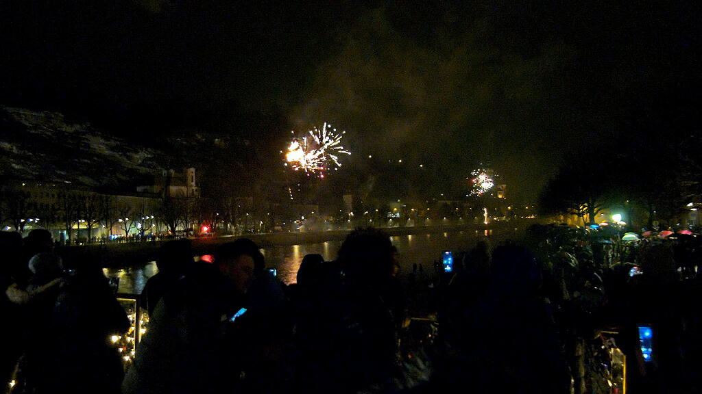 Silvester in der Stadt Salzburg