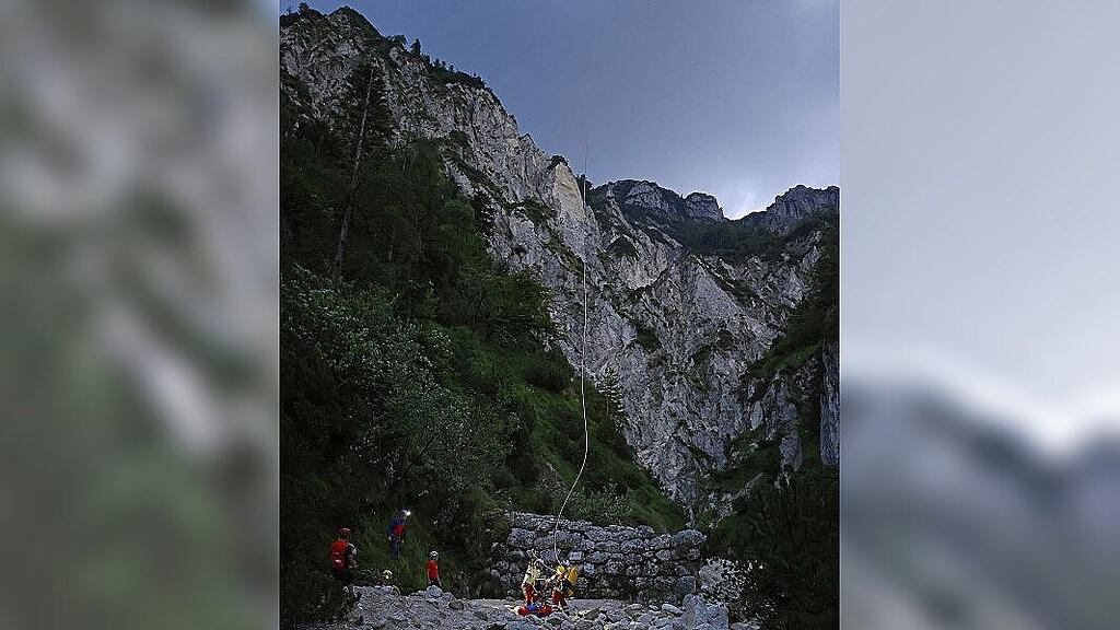 Absturz Speikschlucht