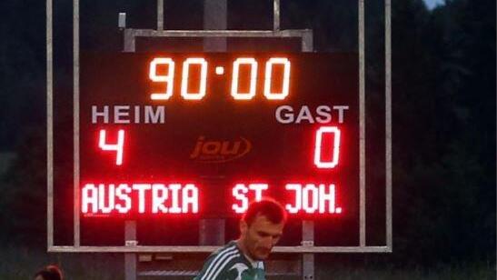 Austria Salzburg - TSV St. Johann 4-0