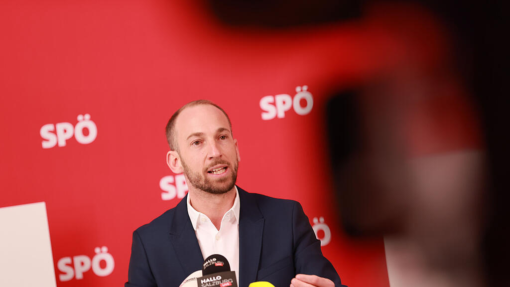 Salzburger SPÖ präsentiert Wahlplakate, symb_egger