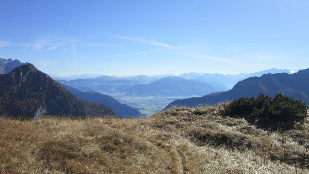 Goldener Oktober auf den Bergen