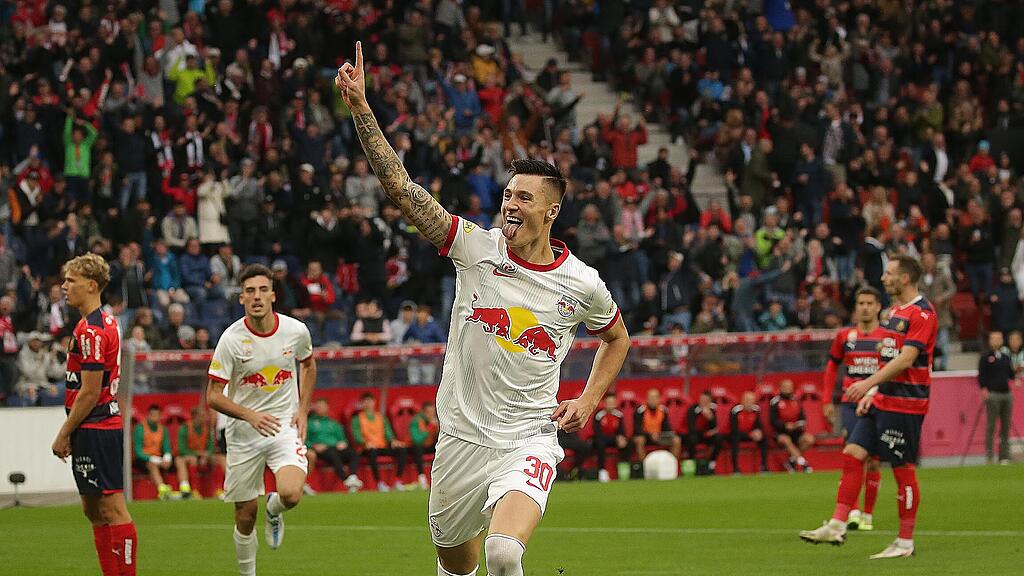 Red Bull Salzburg, Rapid Wien, Benjamin Sesko