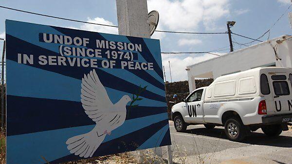 Zukunft der UNO-Golan-Mission ungewiss