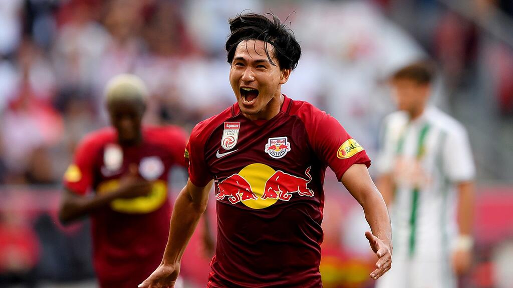 Takumi Minamino, Red Bull Salzburg