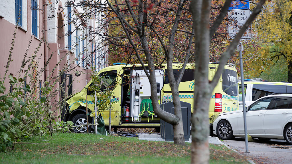 Oslo, Krankenwagen, Norwegen