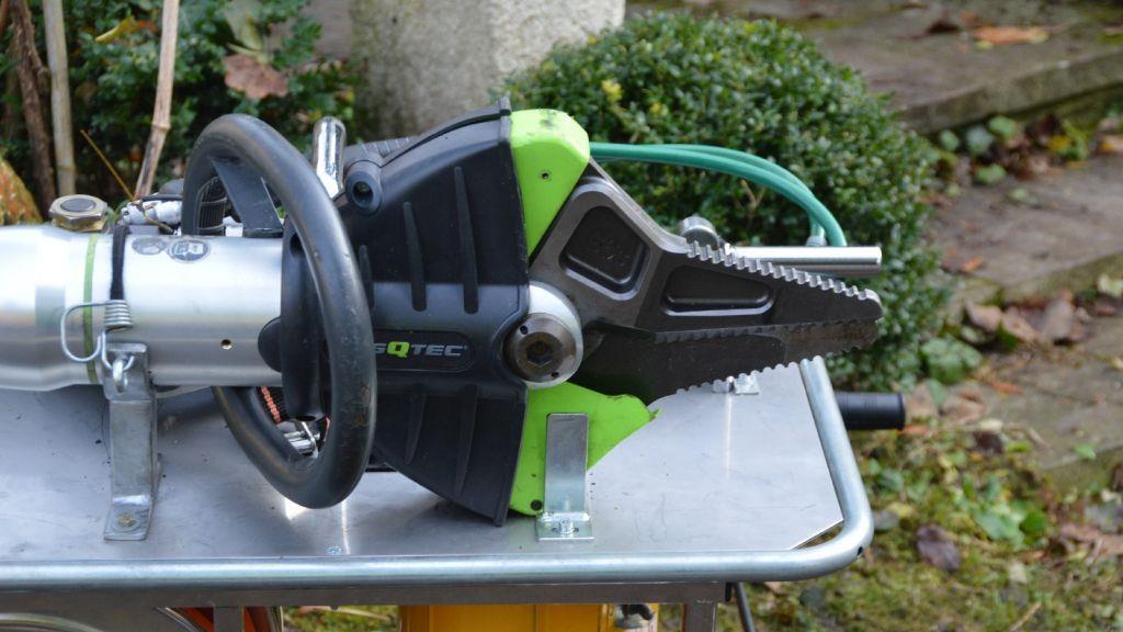Gasleitung beschädigt