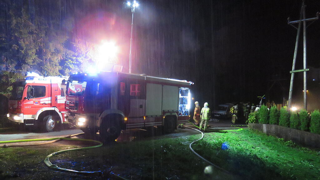 Brand Hütte Werfenweng